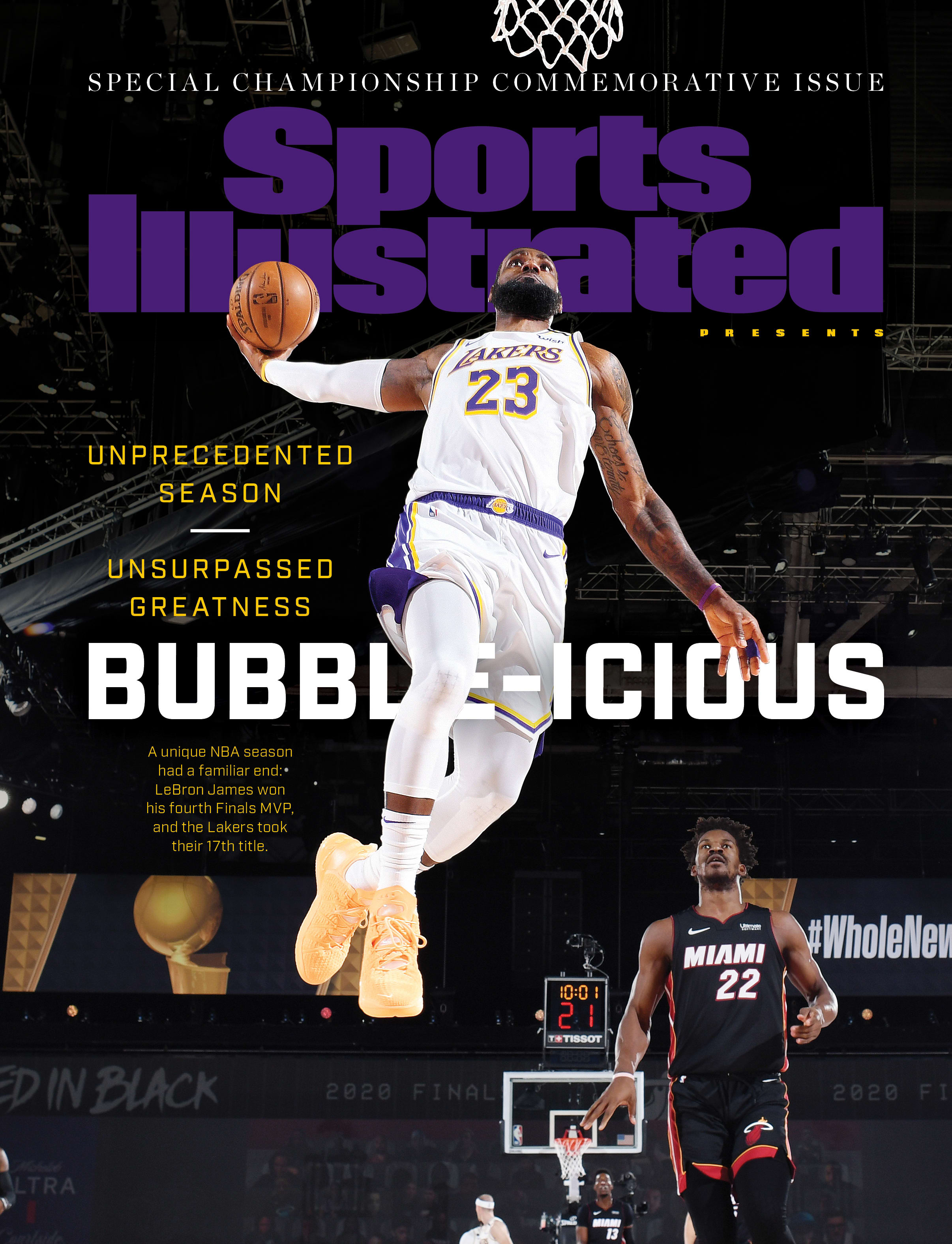 LeBron James October 2020 Commemorative Issue