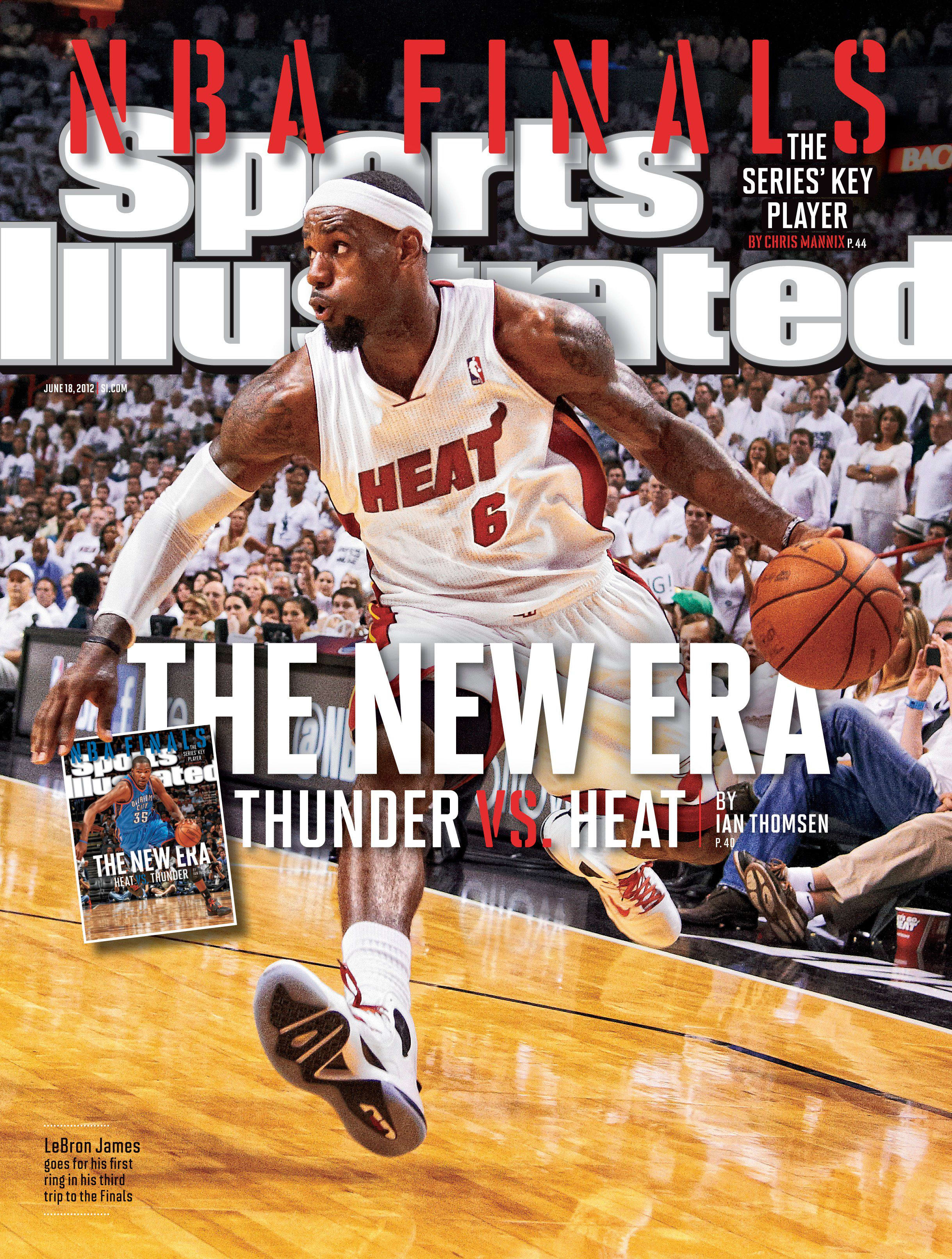 June 18, 2012 Sports Illustrated Cover Miami Heat LeBron James 