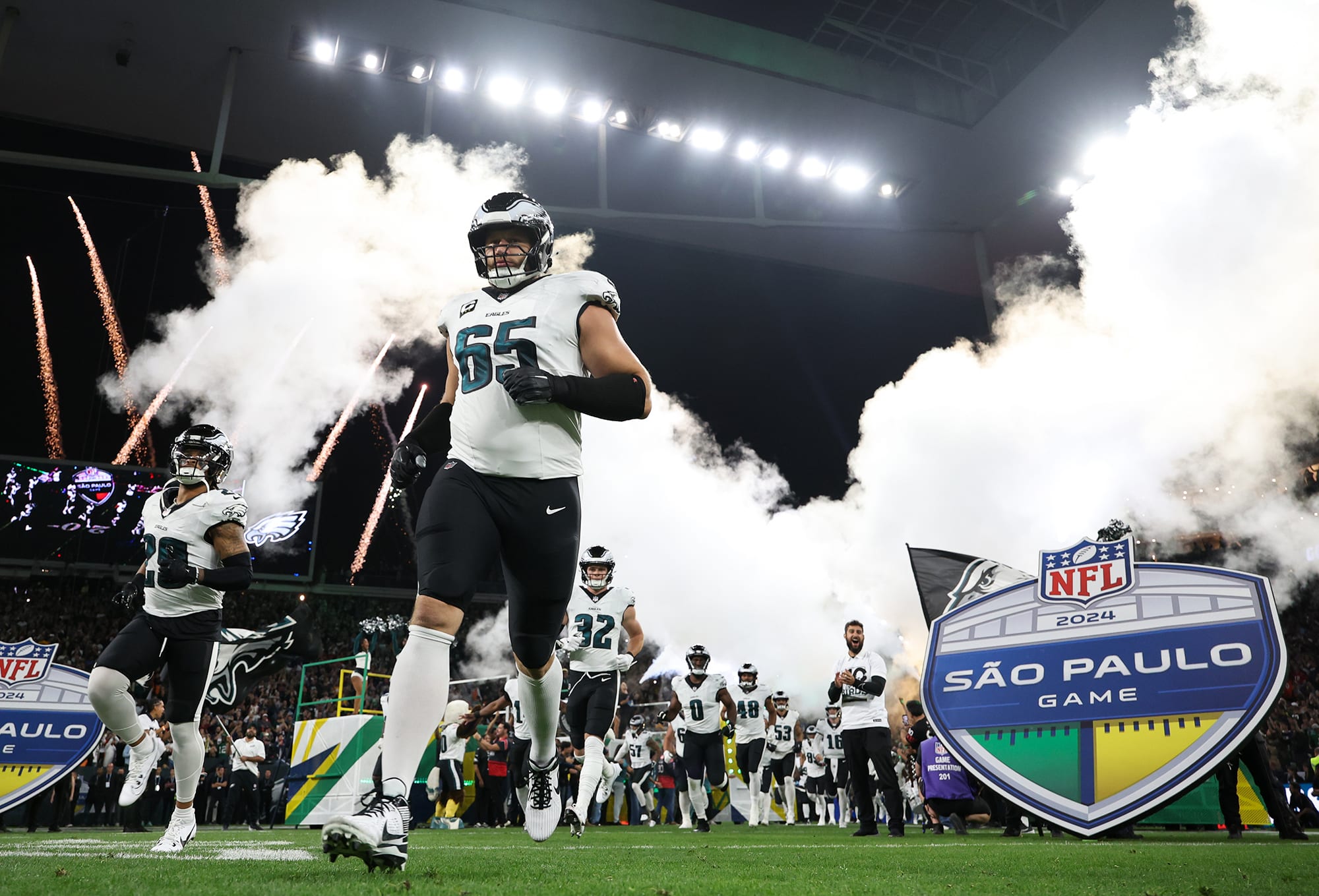 Eagles opened the 2024 season in São Paulo, Brazil.