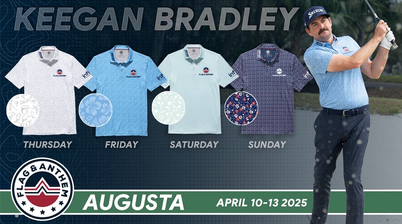 Keegan Bradley/Flag & Anthem apparel scripting