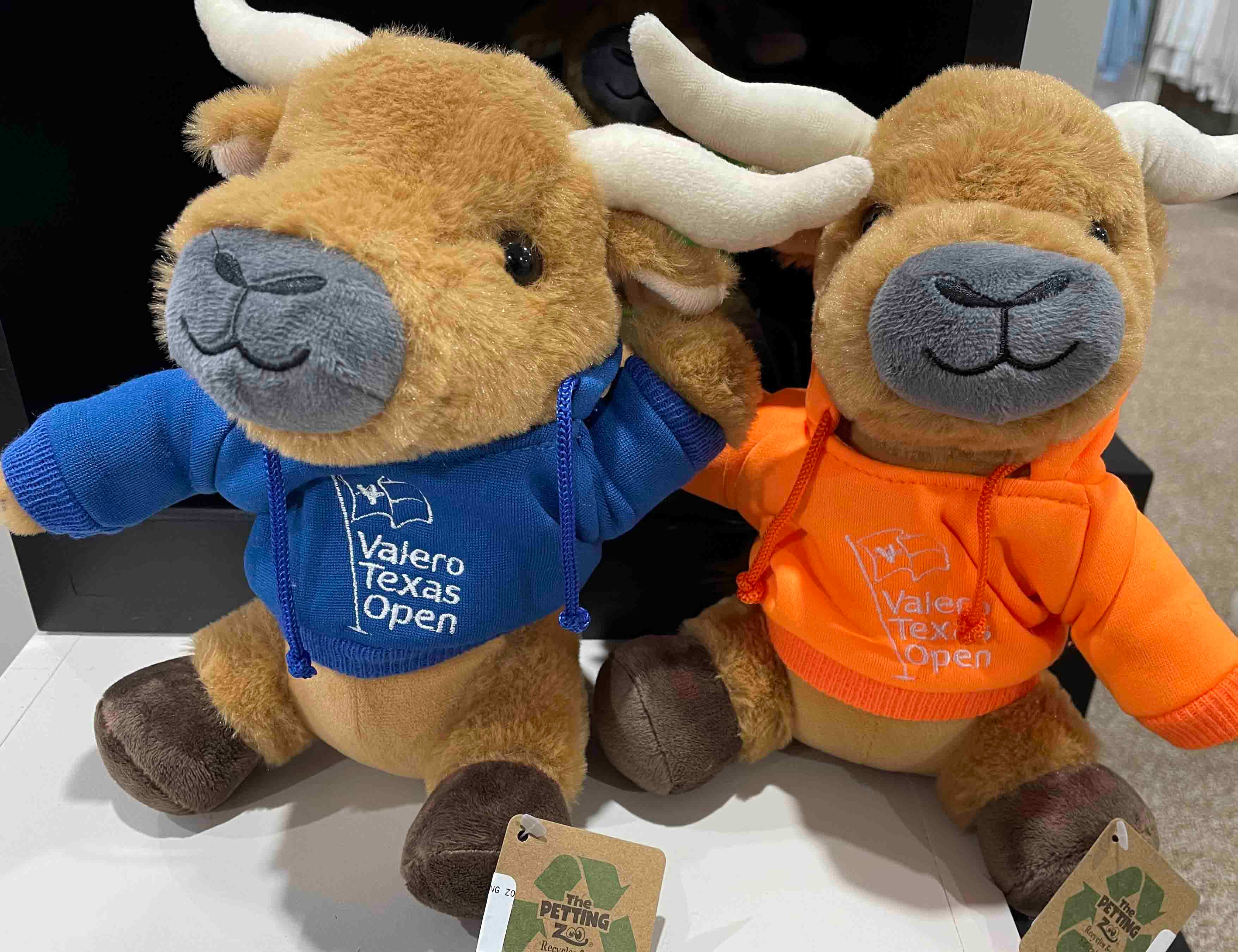 Stuffed Bulls at the Valero Texas Open