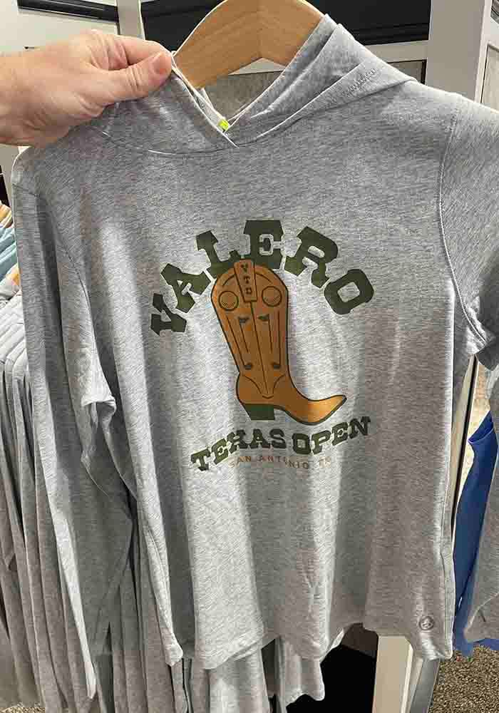 Hoodie at the Valero Texas Open
