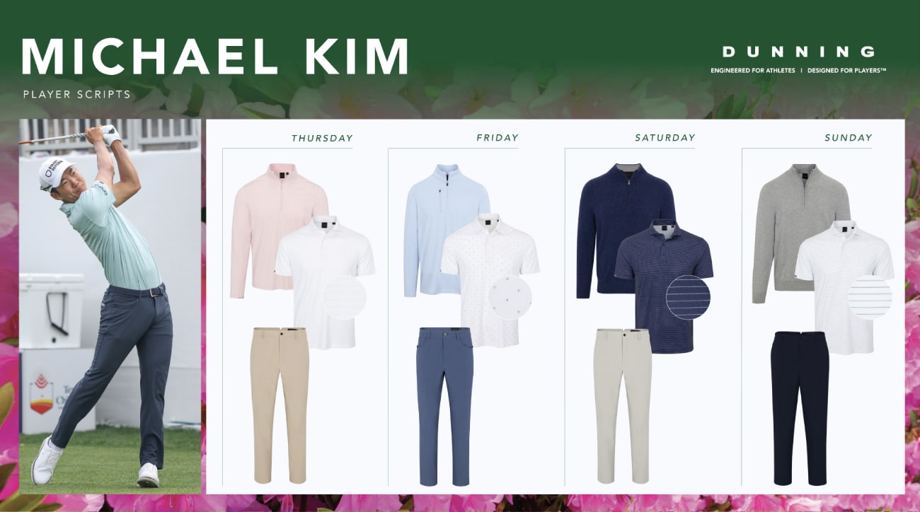 Michael Kim/Dunning apparel scripting