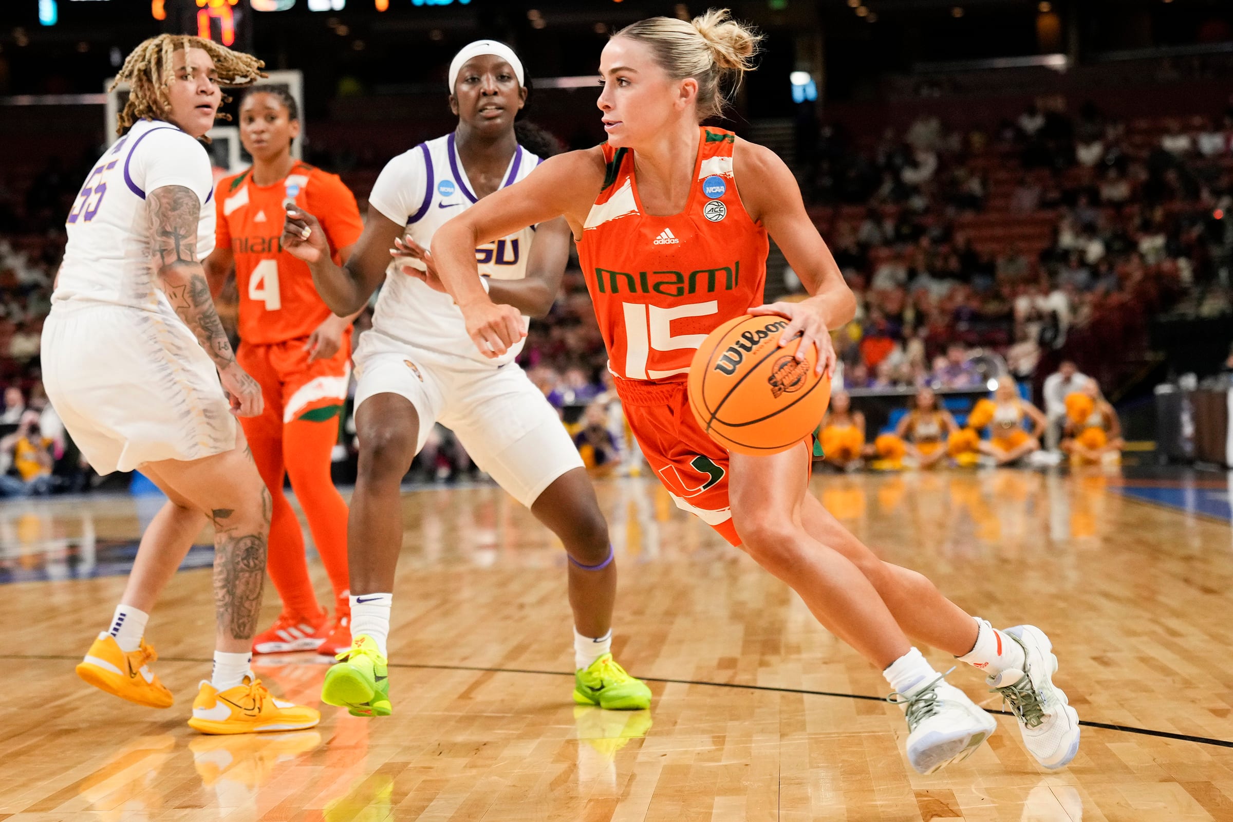 Hanna and Haley started their college basketball careers at Fresno State but transferred to Miami ahead of the 2022-23 season