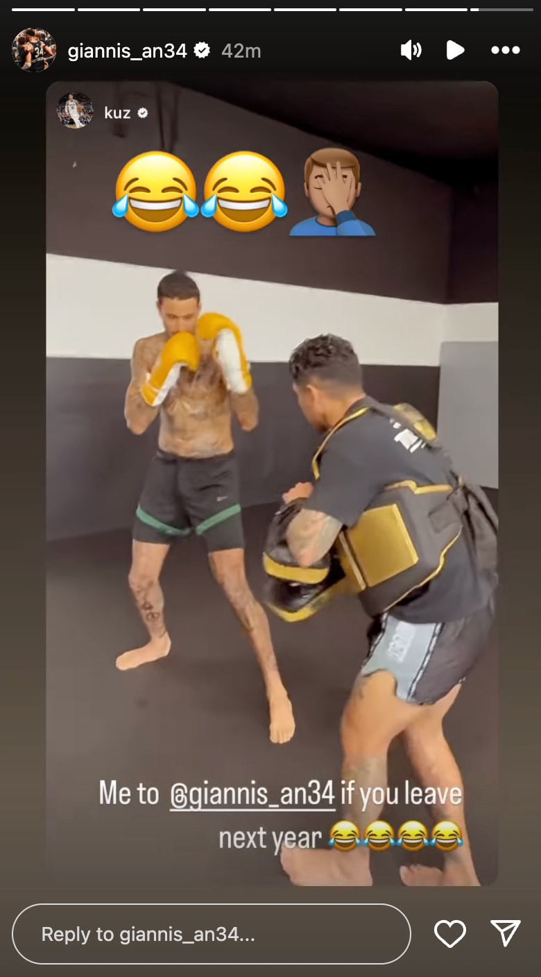 Giannis Antetokounmpo, Kyle Kuzma, Milwaukee Bucks