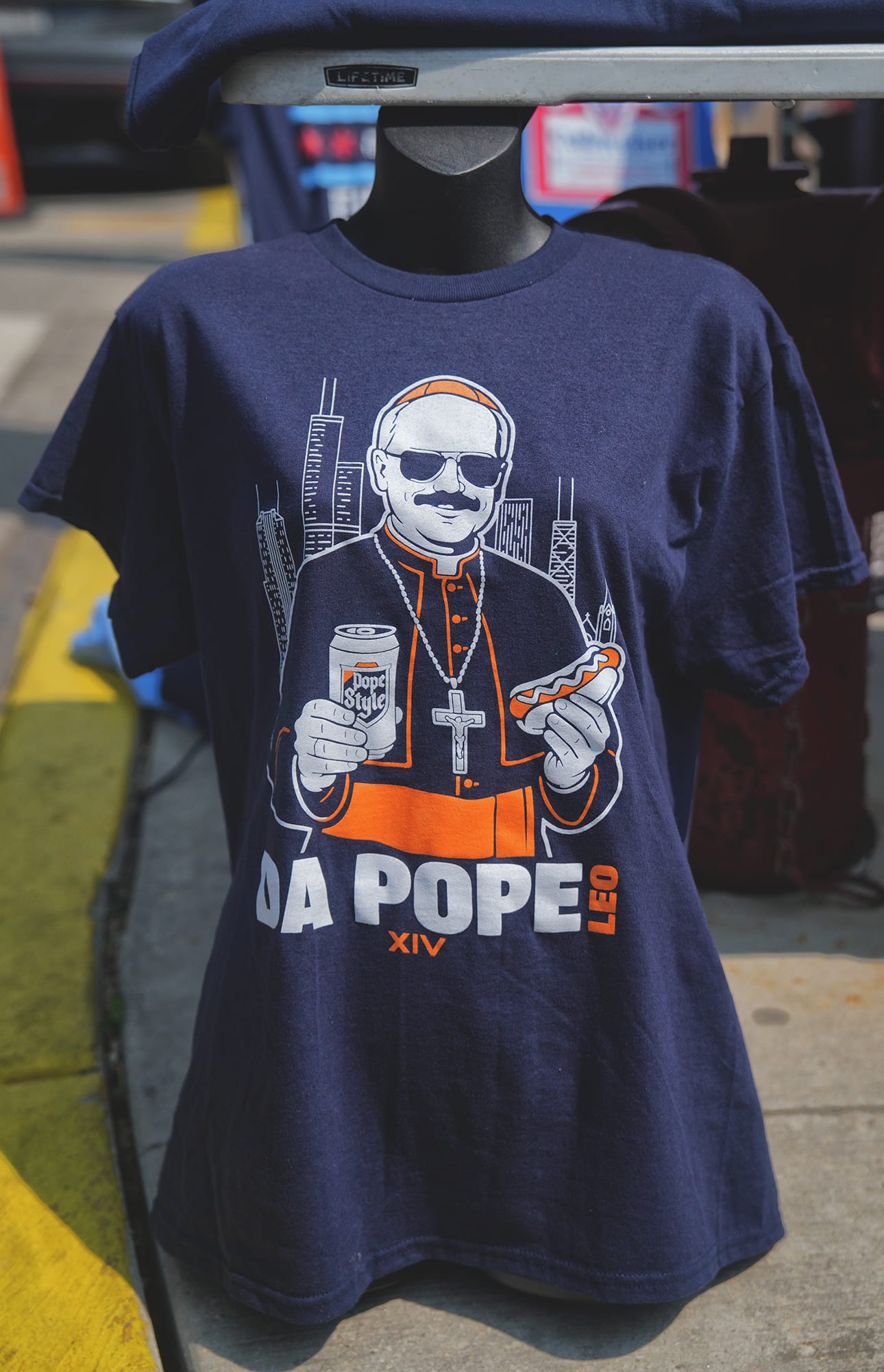 Pope Leo Chicago sports merchandise