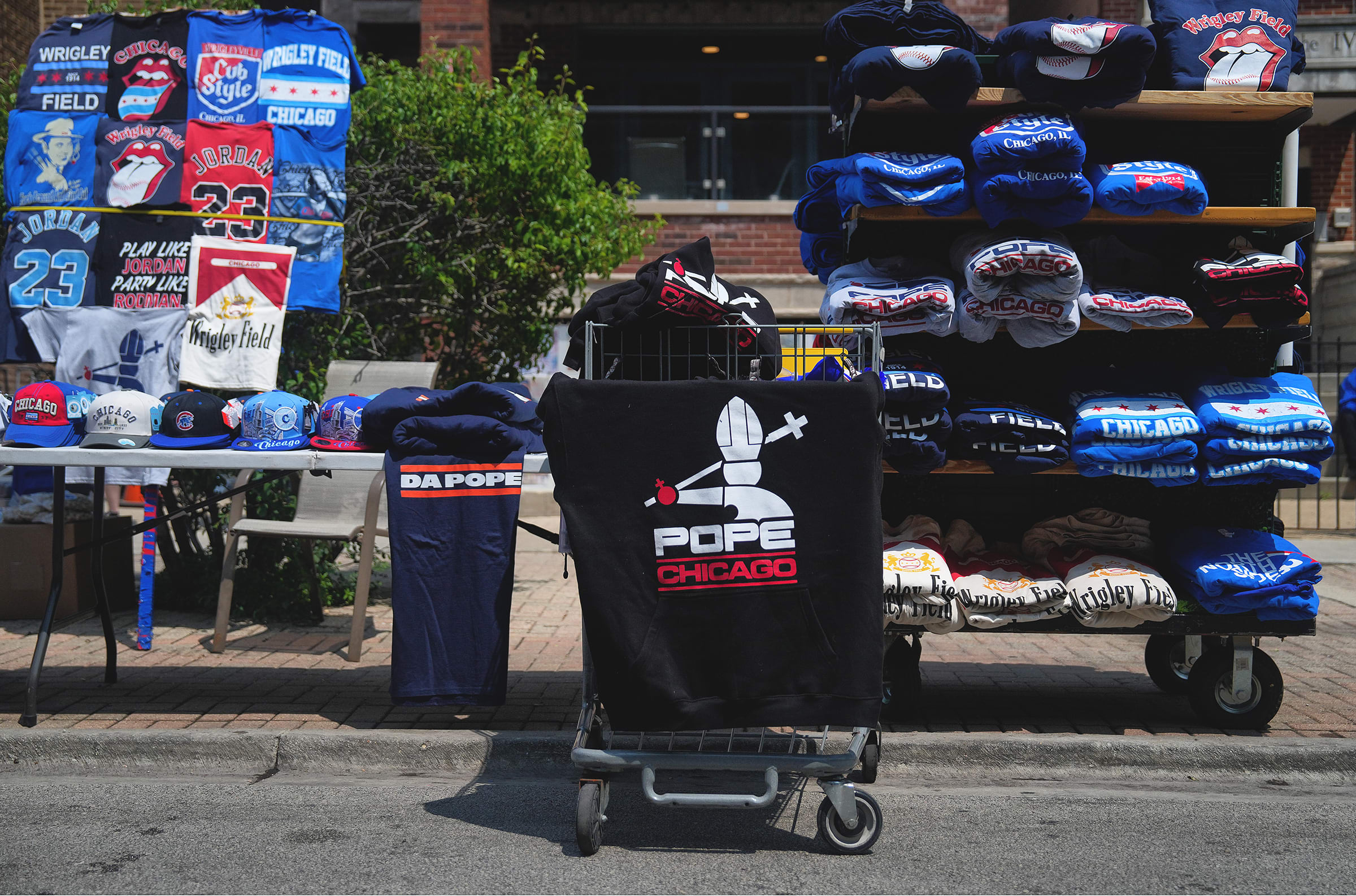 Pope Leo Chicago sports merchandise
