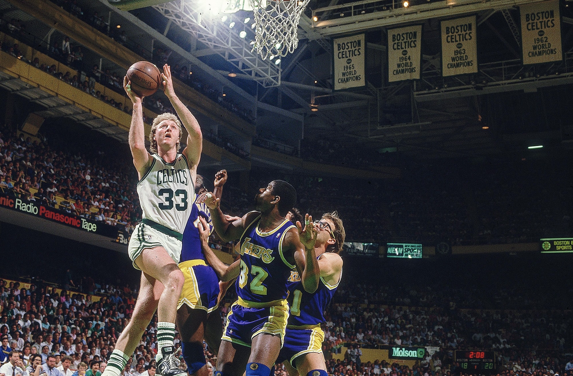 Boston Celtics legend Larry Bird