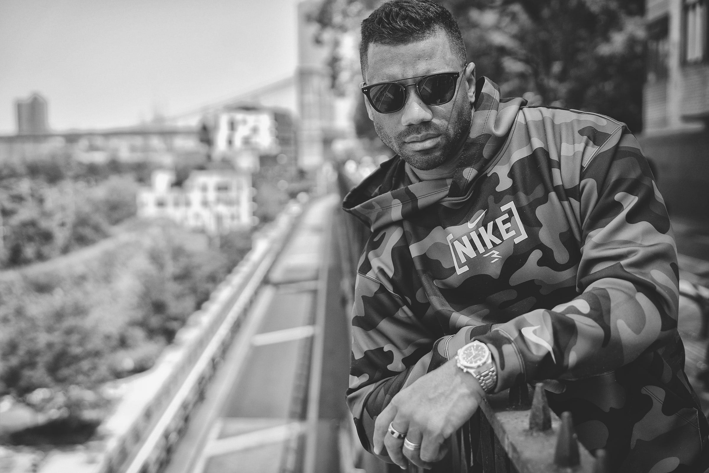 Russell Wilson, New York Giants Quarterback, Si Digital cover photo shoot
