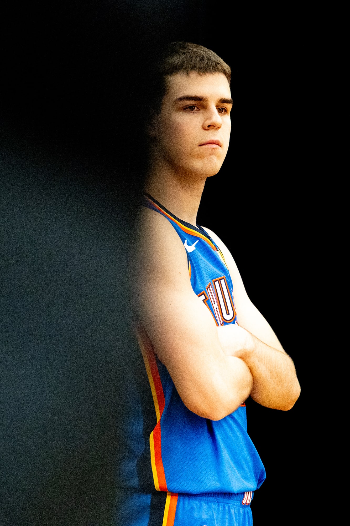 Nikola Topic of the Oklahoma City Thunder poses for a portrait.