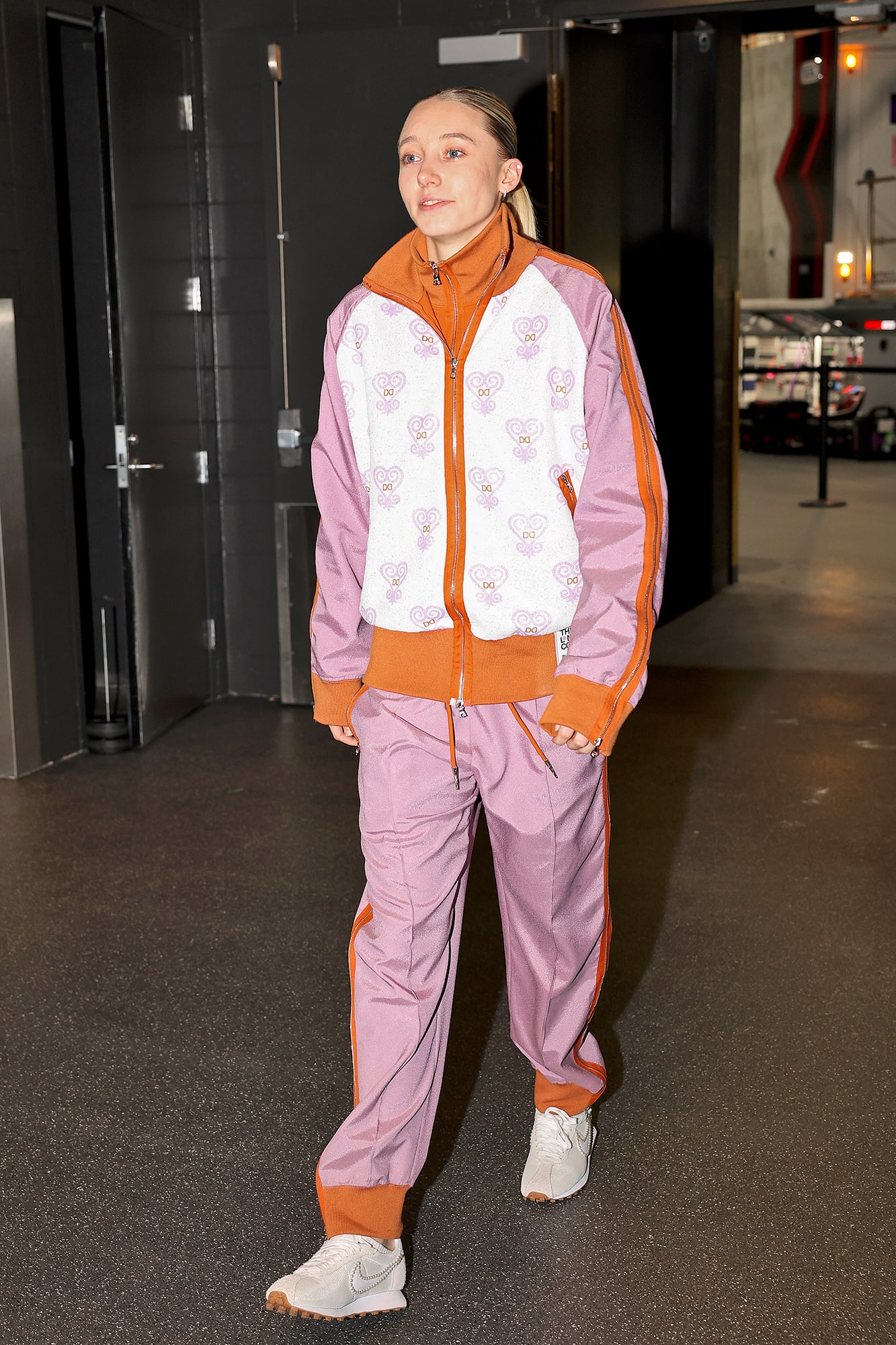 Paige Bueckers the Wings arrives for a game against the Lynx