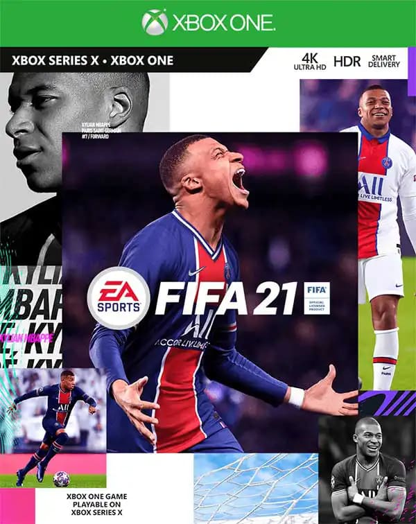FIFA 21's cover art