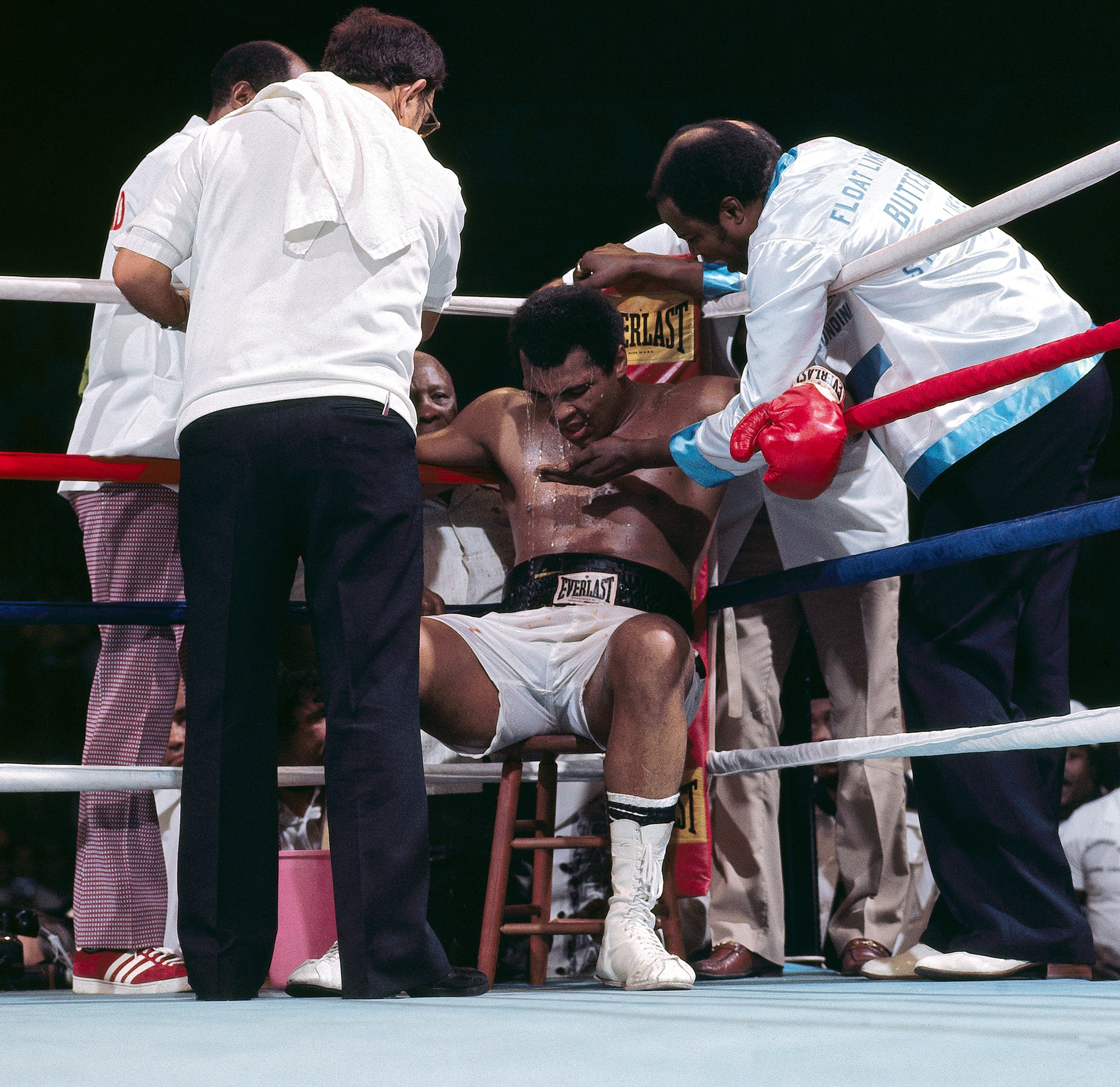 Muhammad Ali and his team