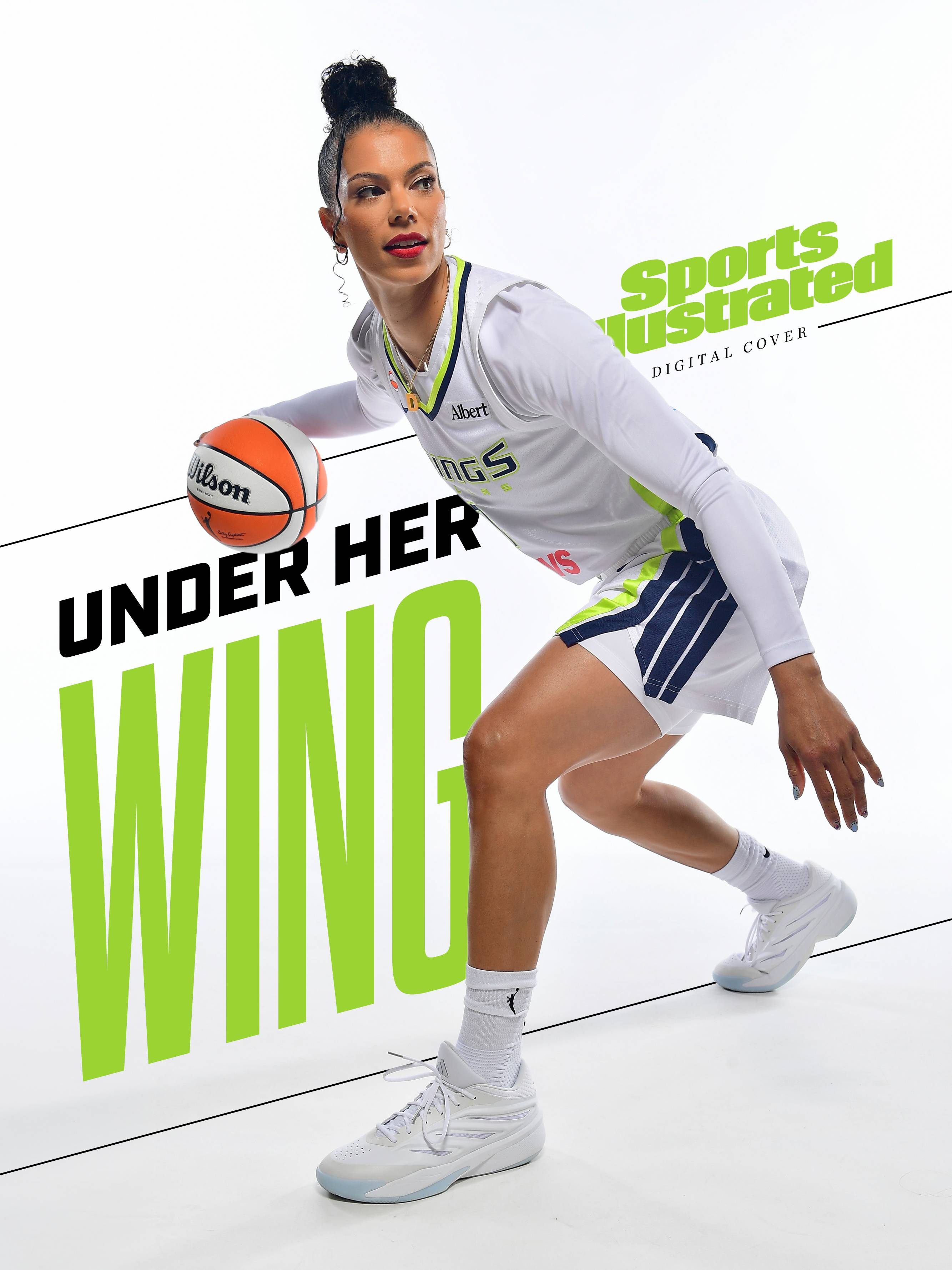 SI Digital Cover: Under Her Wing (Alysha Clark)