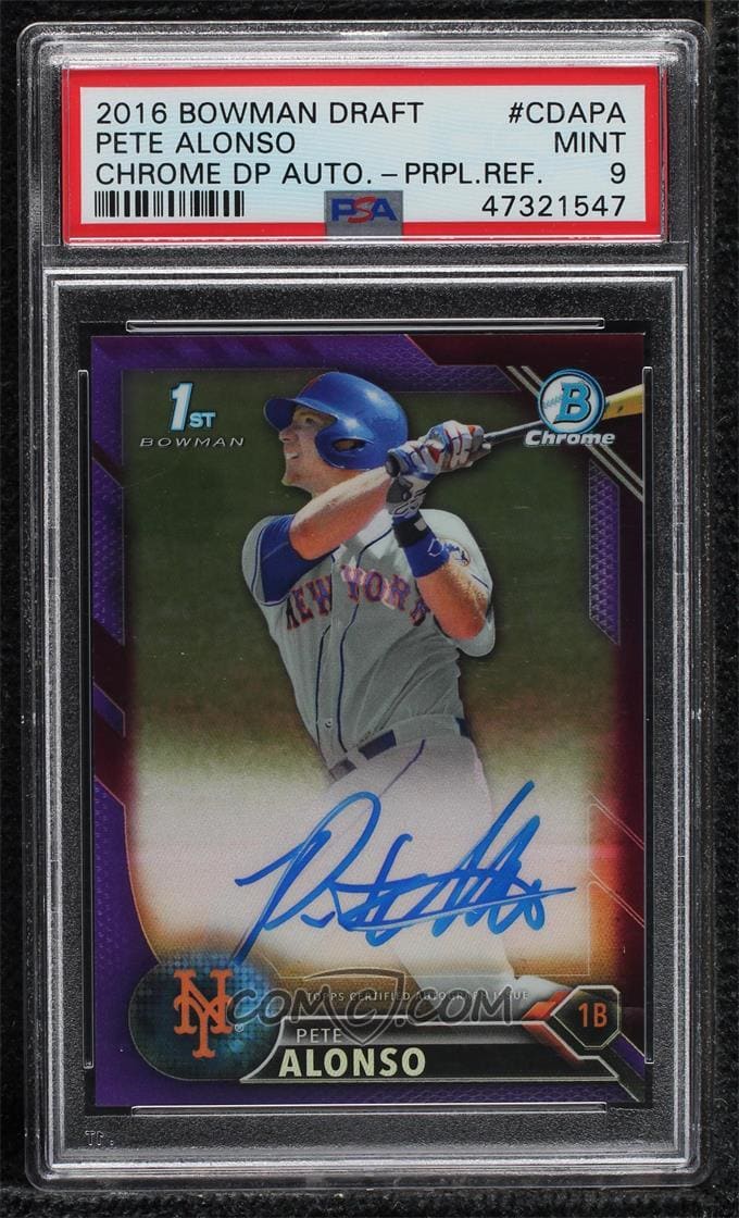 Pete Alonso: What about his cards