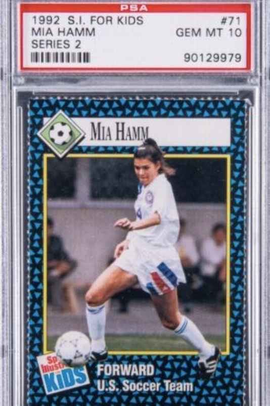 1992 SI For Kids Mia Hamm PSA 10 
