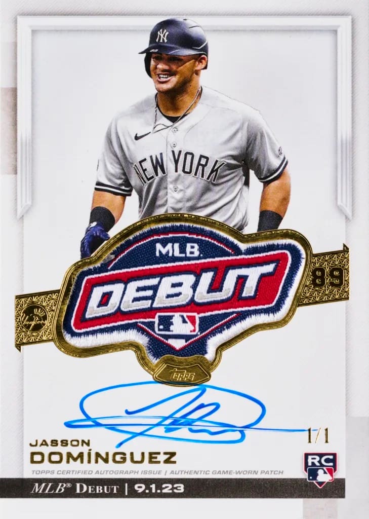 Jackson Holliday MLB Debut Patch Card Pulled, Big Name