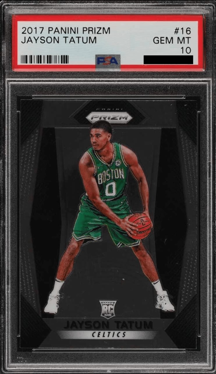 Jayson Tatum Prizm RC PSA 10