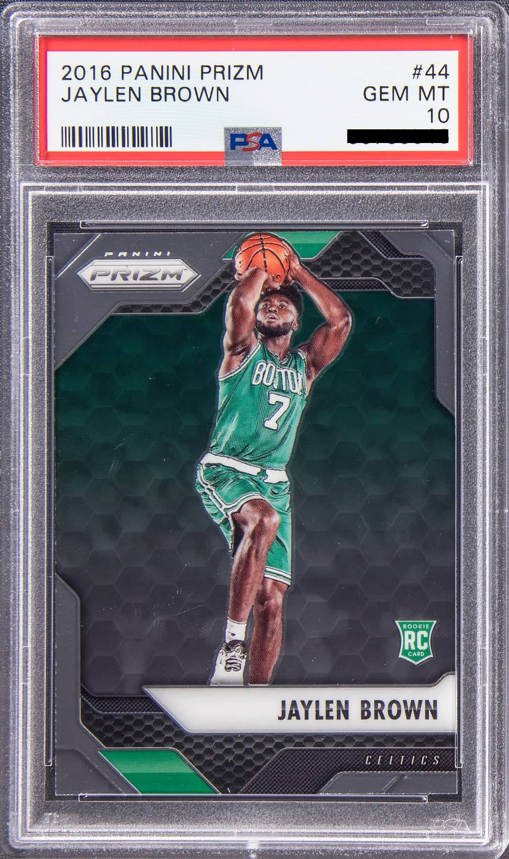 Jaylen Brown Prizm PSA 10 RC