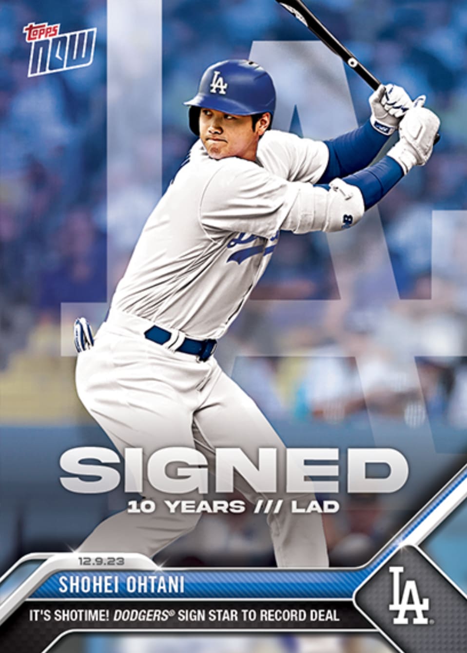 Shohei Ohtani - 2023 MLB TOPPS NOW® Card OS21
