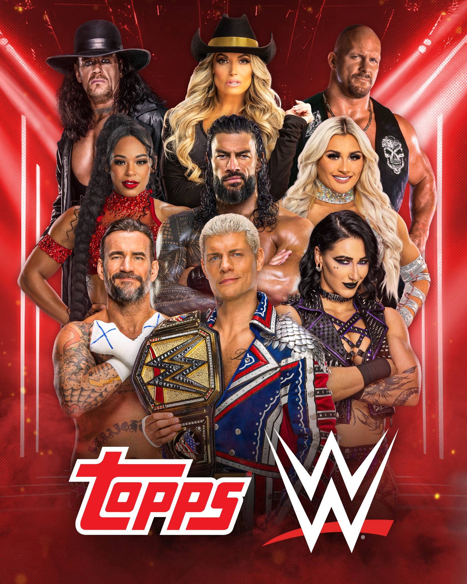 Finally The Rock has come back…to Topps Chrome WWE Cards!
