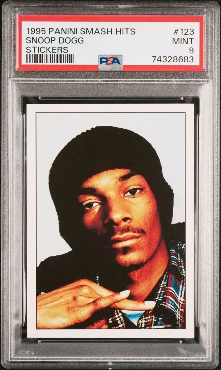 Panini Snoop Dogg sticker