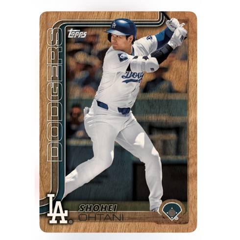 2025 Topps Series 1 Brings the Heat with Ultra-Rare "Wood" Parallel!