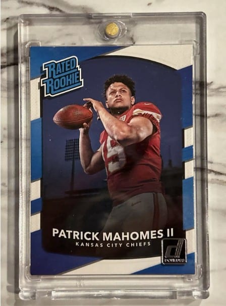 2017 Patrick Mahomes Donruss Rated Rookie