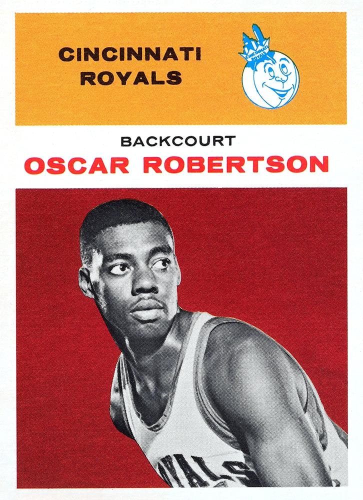 1961 Fleer Oscar Robertson rookie card