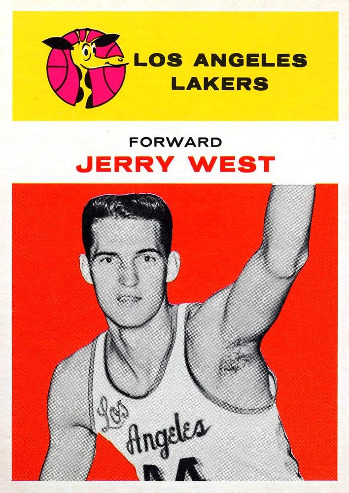 1961 Fleer Jerry West rookie card