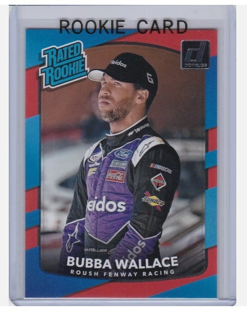 2018 Donruss Rated Rookie Bubba Wallace