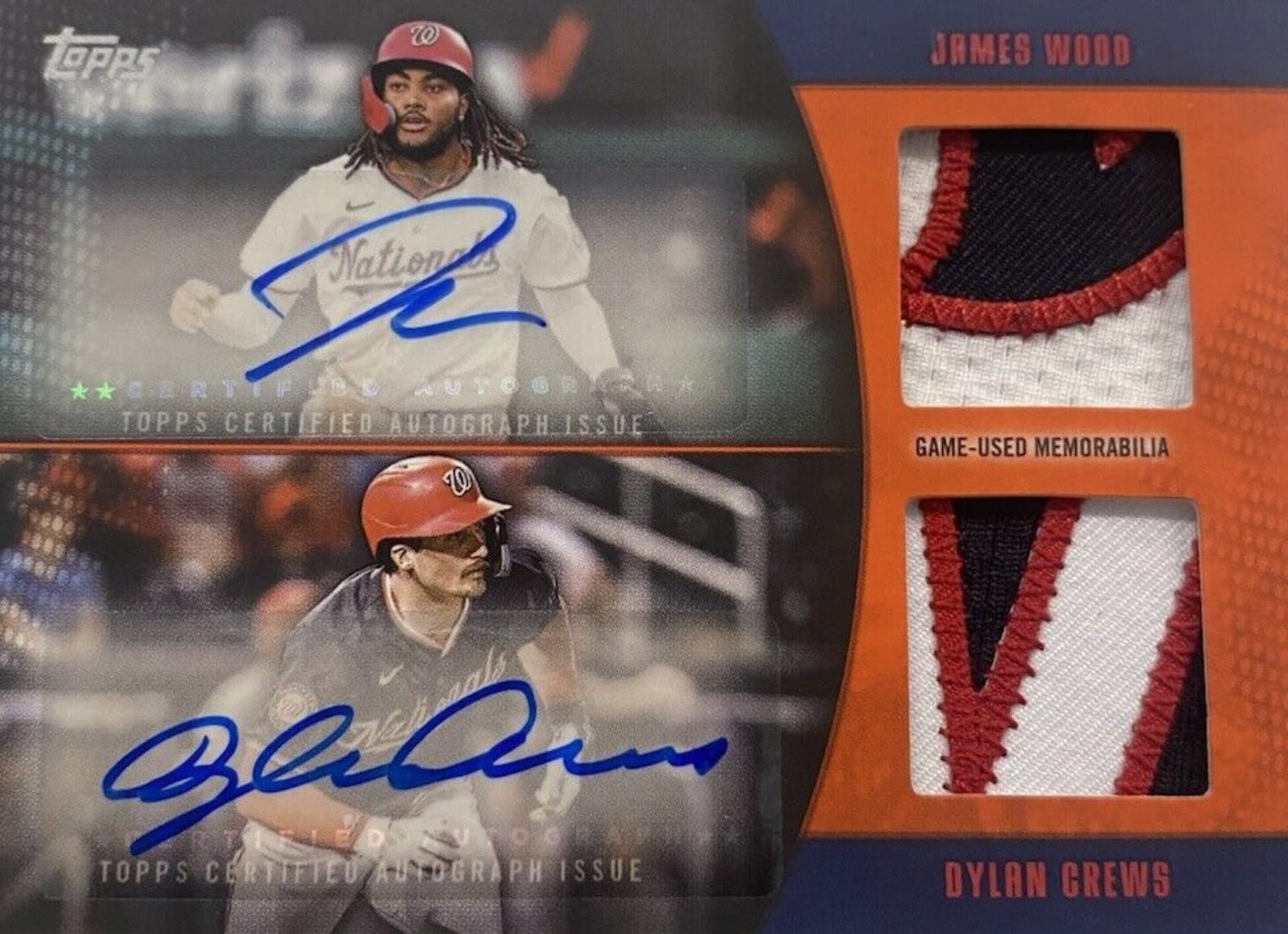 Topps Washington Nationals 2025 Baseball Cards 17-Card Team Set
