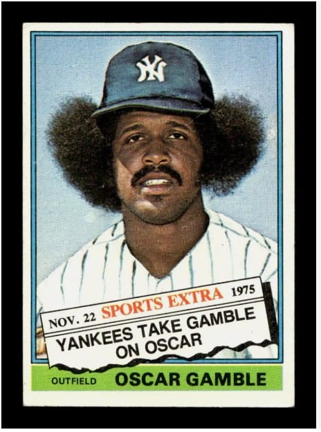 1974 Topps Traded - Oscar Gamble #74T