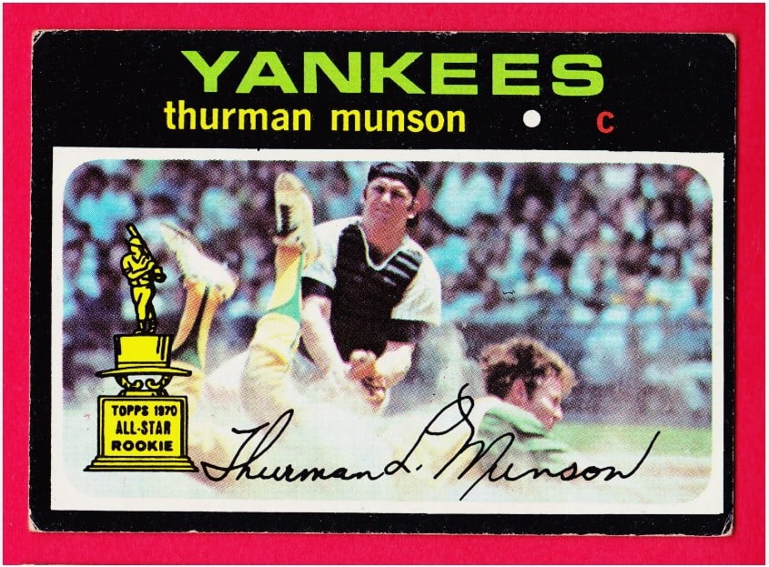 1971 Topps Thurman Munson