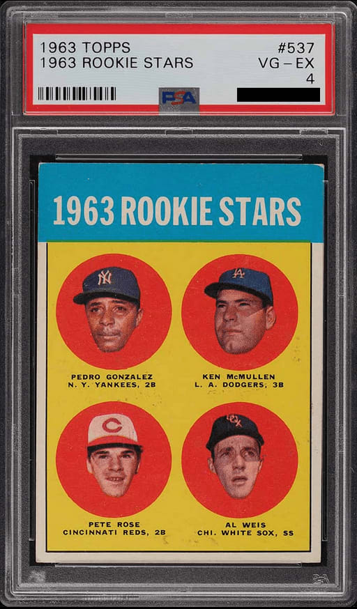 1963 Topps Pete Rose