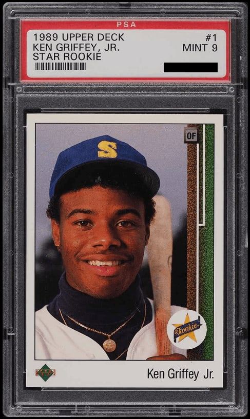 1989 Upper Deck Star Rookie Ken Griffey Jr. 