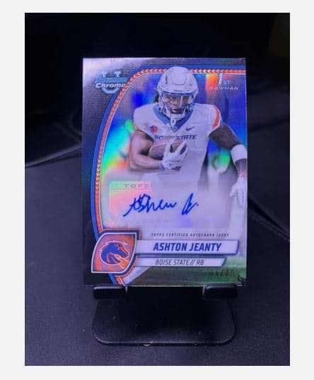 Ashton Jeanty autograph