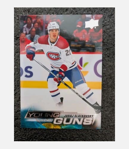 2022-23 Upper Deck Series Two Hockey - Card No. 451 - Juraj Slafkovsky (Young Guns) 