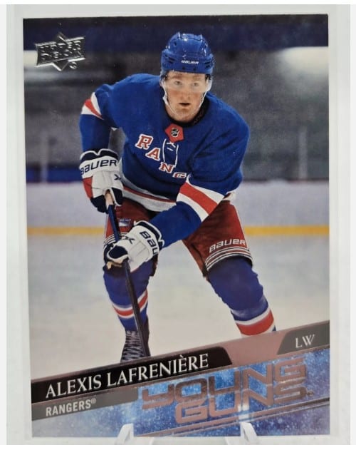 2020-21 Upper Deck Series One - Card No. 201 - Alexis Lafreniere (Young Guns)