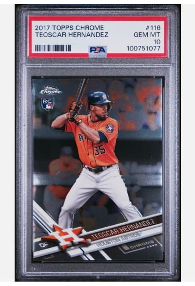 Tokyo Series Game 1 Cards for Stars Will Smith and Teoscar Hernandez