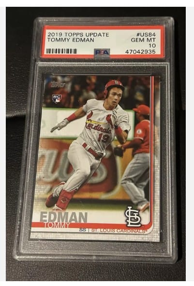 Tokyo Series Game 2 Cards for Stars Tommy Edman and Kiki