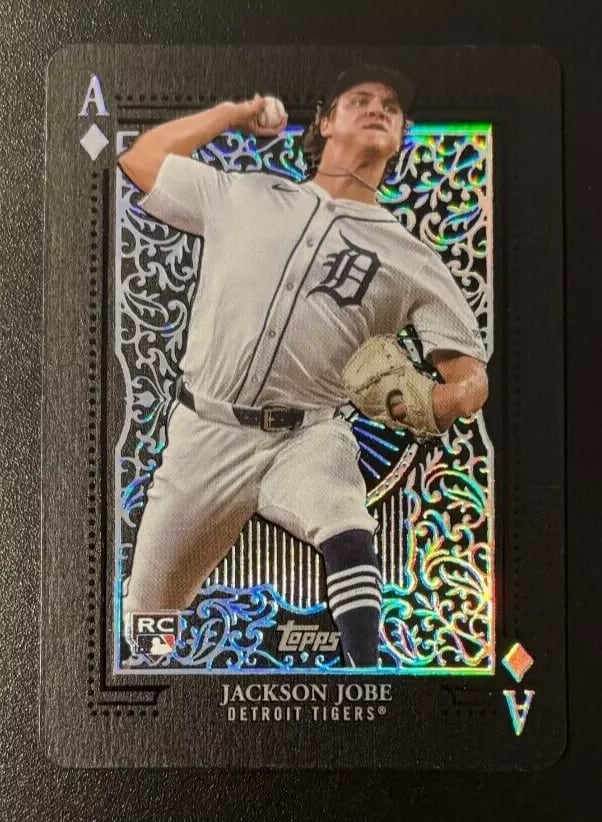 Lot Of 75) Jackson Jobe 2025 Topps Rookie RC Card 490 (Inc Parallel X2