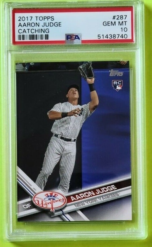 Aaron Judge Rookie Card PSA 10