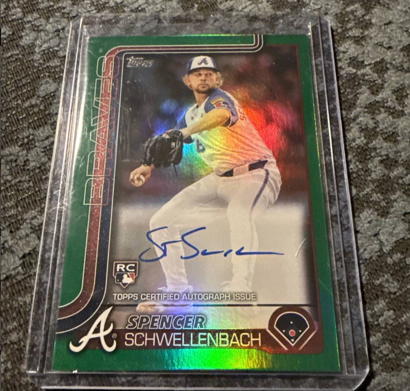Spencer Schwellenbach Rookie Cards as He Begins Season On Fire