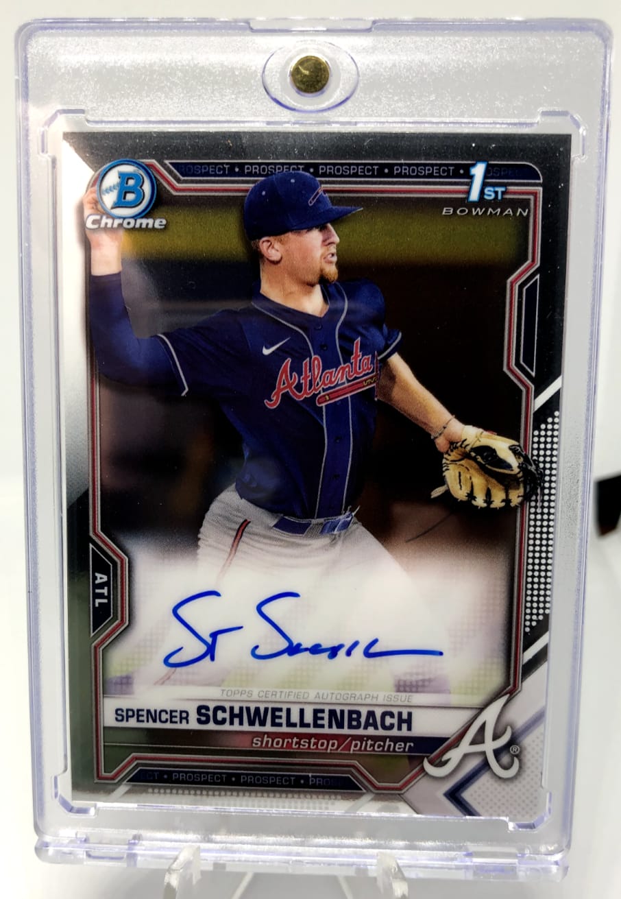 Spencer Schwellenbach Rookie Cards as He Begins Season On Fire