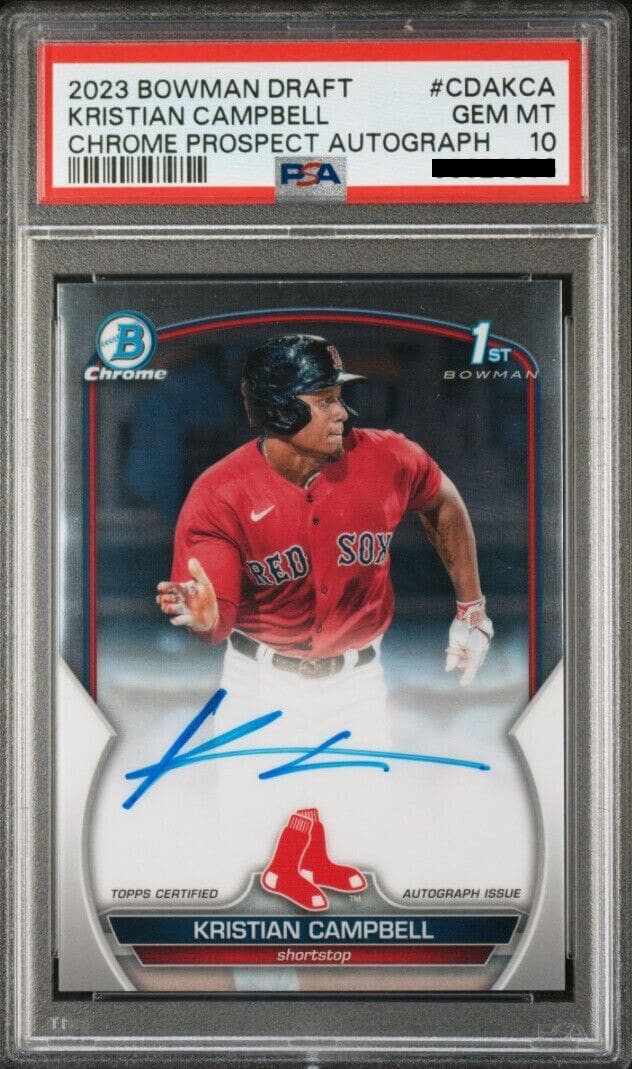 Kristian Campbell 2023 Bowman Draft