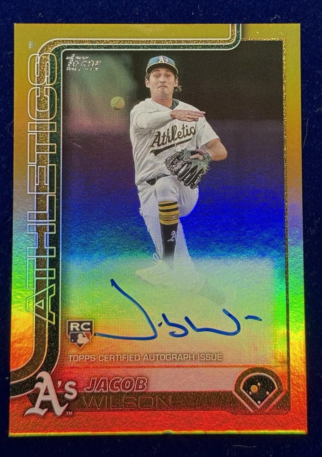 その他 JACOB WILSON AUTOGRAPH Topps Bowman Jacob Wilson 直筆サイン Auto Jacob Wilson 2024 Bowman