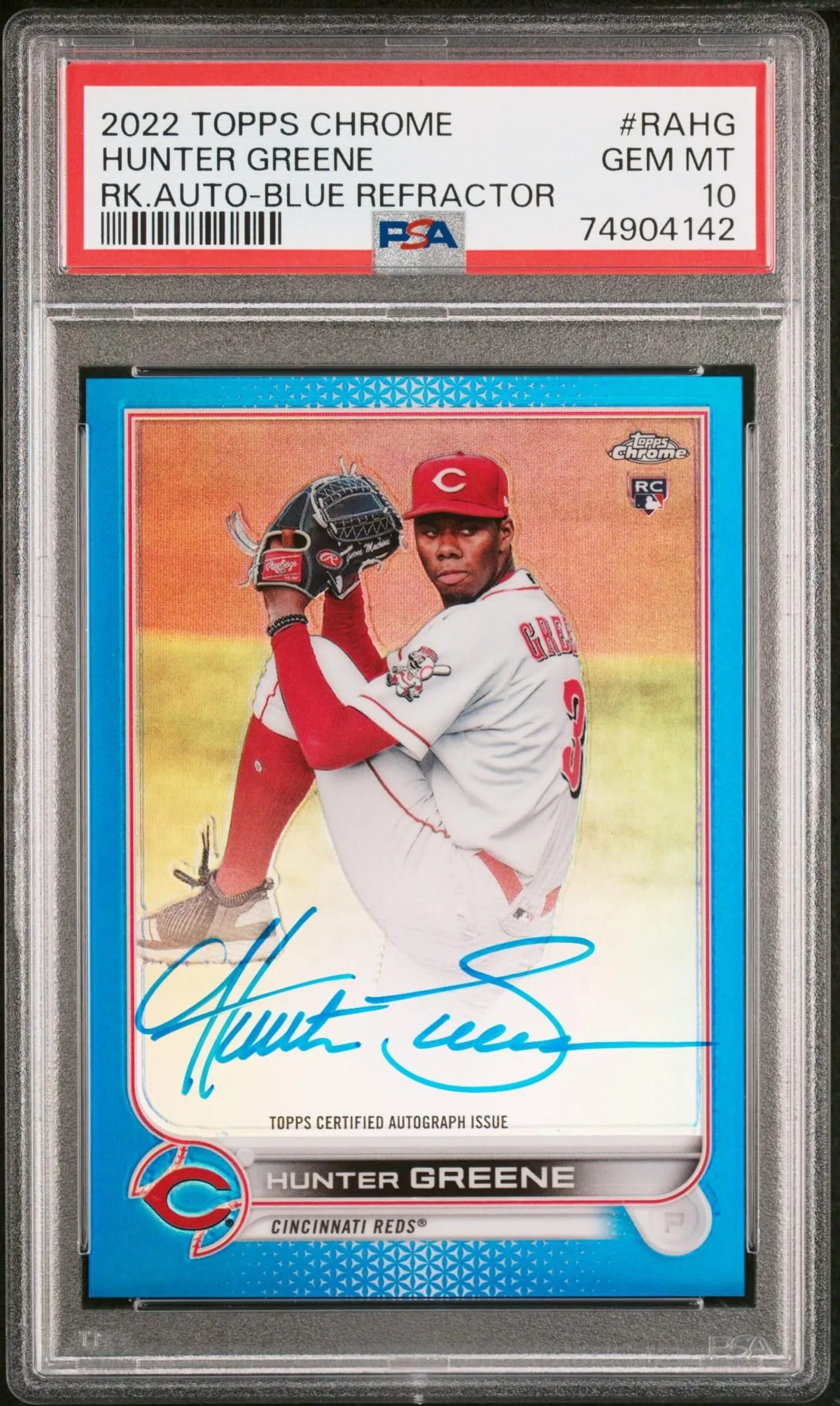 Hunter Greene Rookie Card