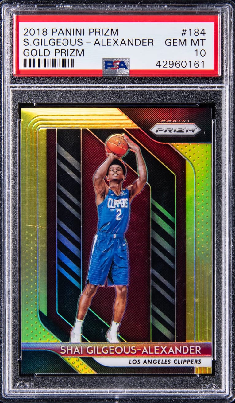 nbaカード Shai Gilgeous Alexander /99 RC Amazon.com: 2018 Panini Hoops Shai Gilgeous-Alexander Rookie