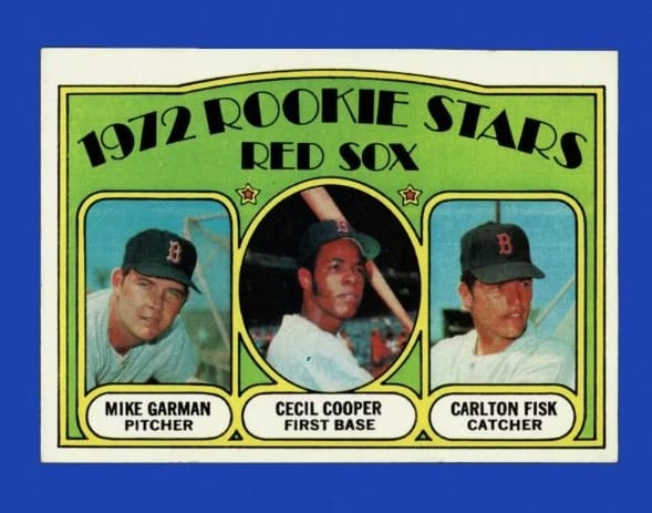 1972 Topps Baseball - No. 79 - Rookie Stars Garman/Cooper/Fisk 